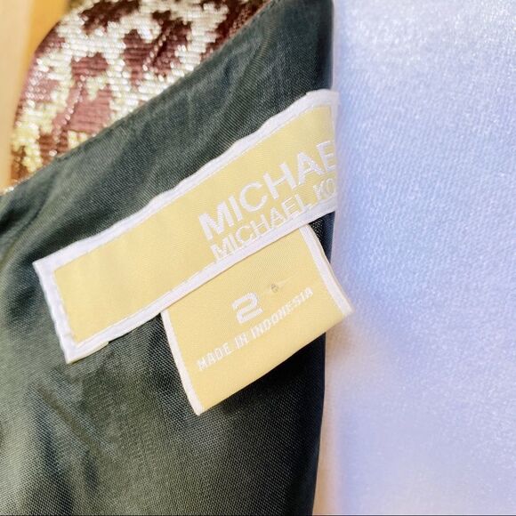 MICHAEL Michael Kors Black and Silver Mini Dress - Picture 6 of 16